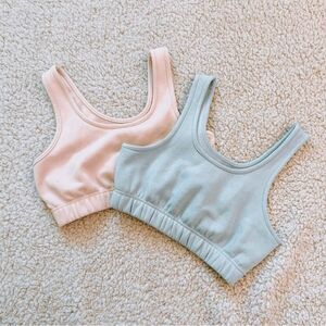lot of 2 Refuge crop top / sports bralettes